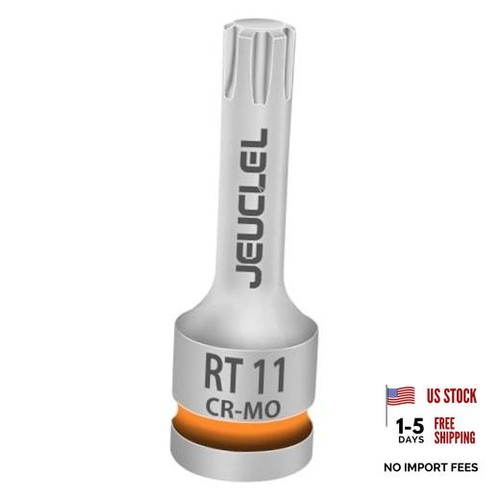 Spline bit socket - spline, 1/2"