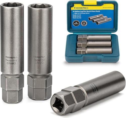 Spline lug nut - 10,