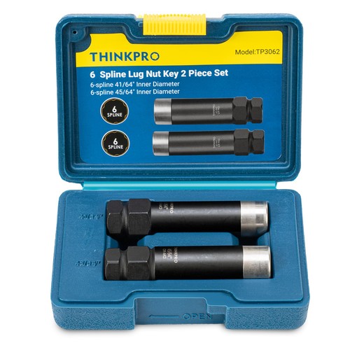 Spline lug nut socket set - spline, set,2